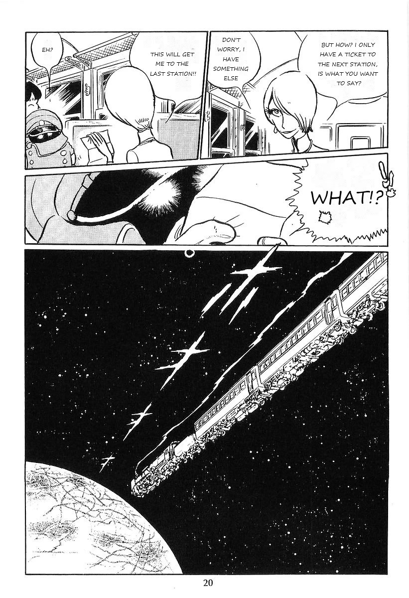 Ginga Tetsudou 999 Chapter 80 page 23 - Chapter 80: The Shaking Station