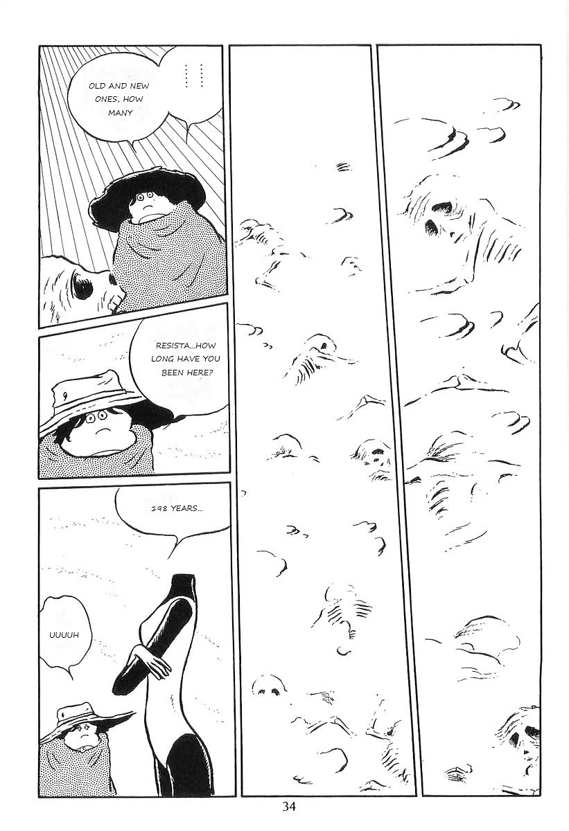 Ginga Tetsudou 999 Chapter 80 page 37 - Chapter 80: The Shaking Station