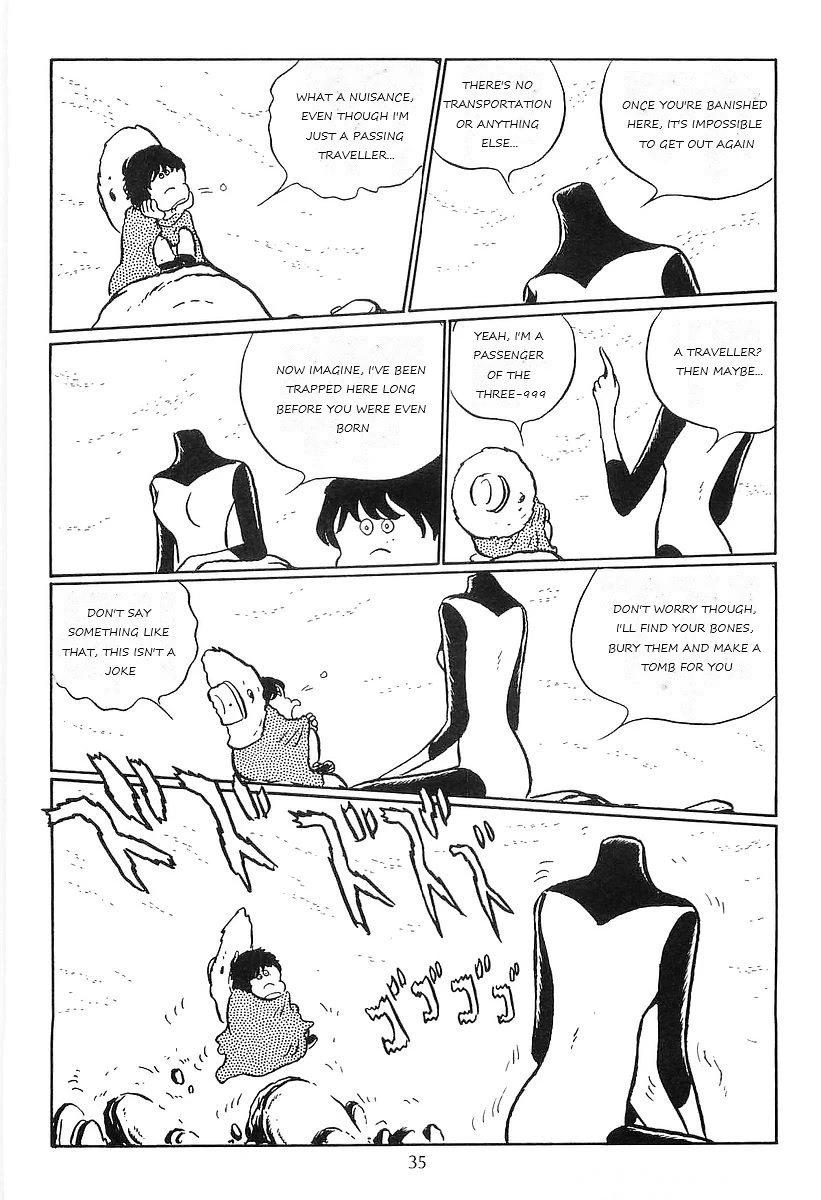Ginga Tetsudou 999 Chapter 80 page 38 - Chapter 80: The Shaking Station