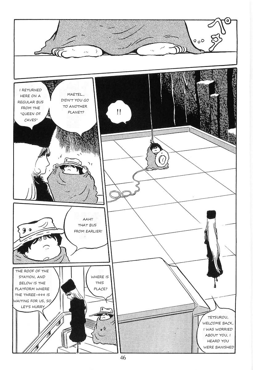 Ginga Tetsudou 999 Chapter 80 page 49 - Chapter 80: The Shaking Station