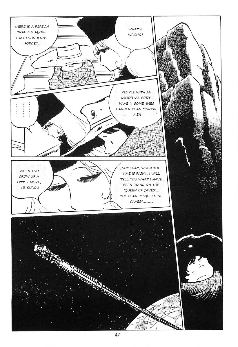 Ginga Tetsudou 999 Chapter 80 page 50 - Chapter 80: The Shaking Station