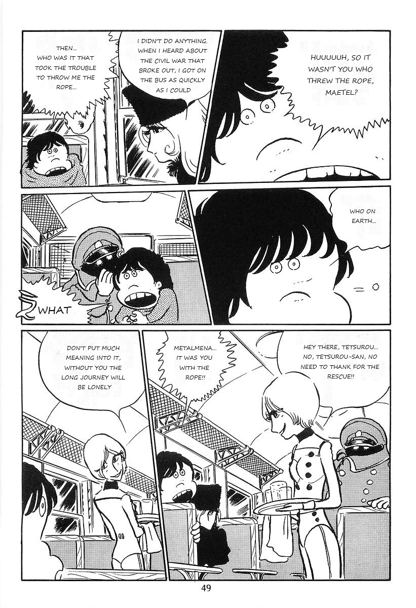 Ginga Tetsudou 999 Chapter 80 page 52 - Chapter 80: The Shaking Station