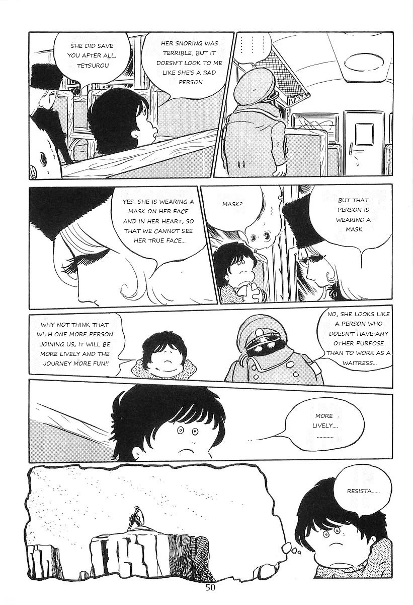 Ginga Tetsudou 999 Chapter 80 page 53 - Chapter 80: The Shaking Station