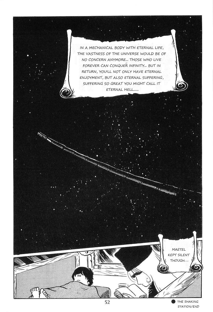 Ginga Tetsudou 999 Chapter 80 page 55 - Chapter 80: The Shaking Station