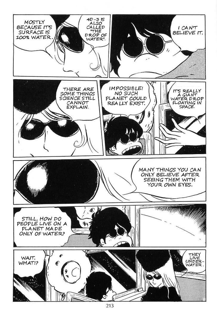 Ginga Tetsudou 999 Chapter 9 page 4 - Chapter 9 : Beethoven of the Water Kingdom