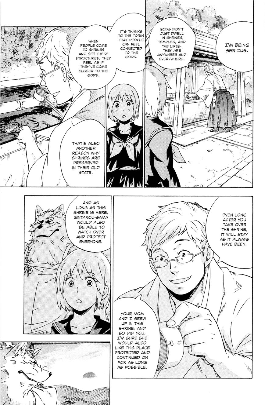 Gingitsune Chapter 4 page 22 - Chapter 4 : Where Gods Reside