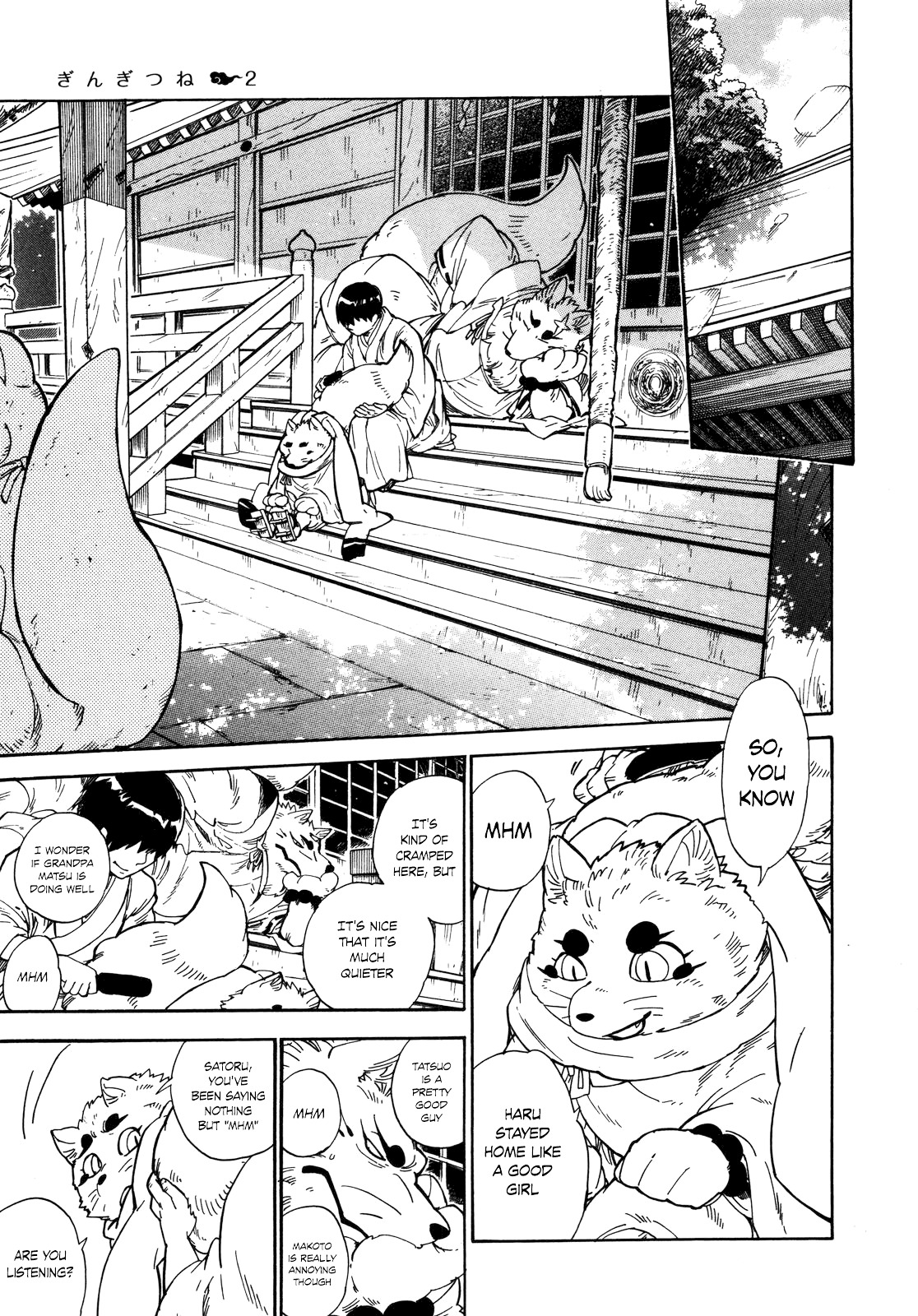 Gingitsune Chapter 8 page 11 - Chapter 8 : What kind of face am I making?