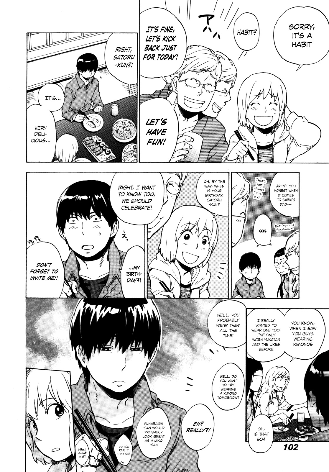 Gingitsune Chapter 8 page 26 - Chapter 8 : What kind of face am I making?