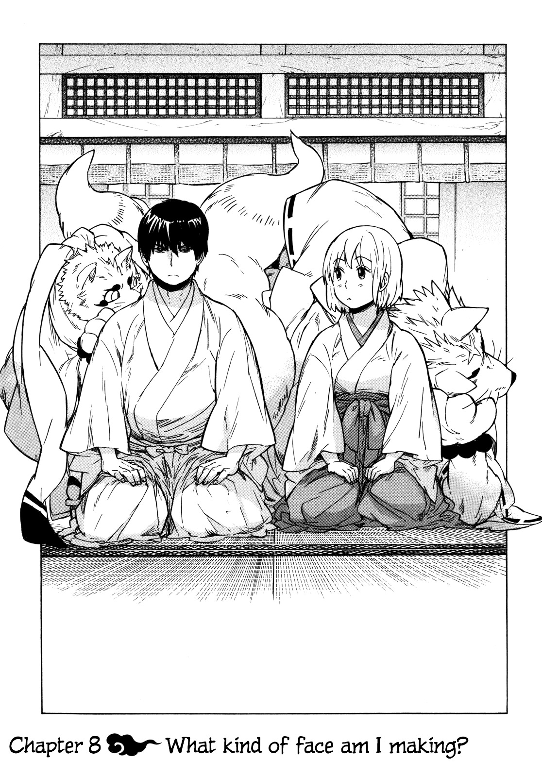 Gingitsune Chapter 8 page 3 - Chapter 8 : What kind of face am I making?