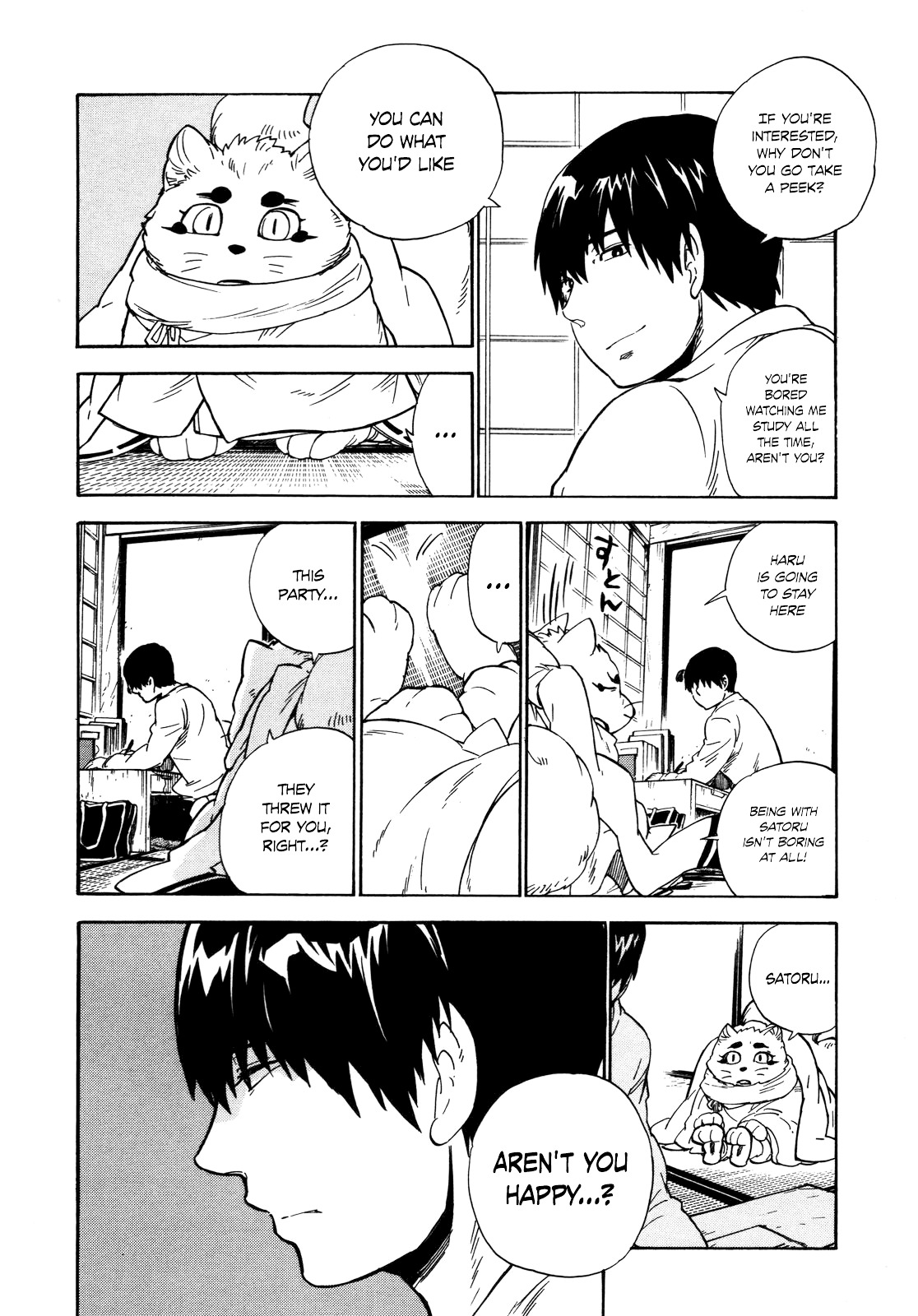 Gingitsune Chapter 8 page 30 - Chapter 8 : What kind of face am I making?