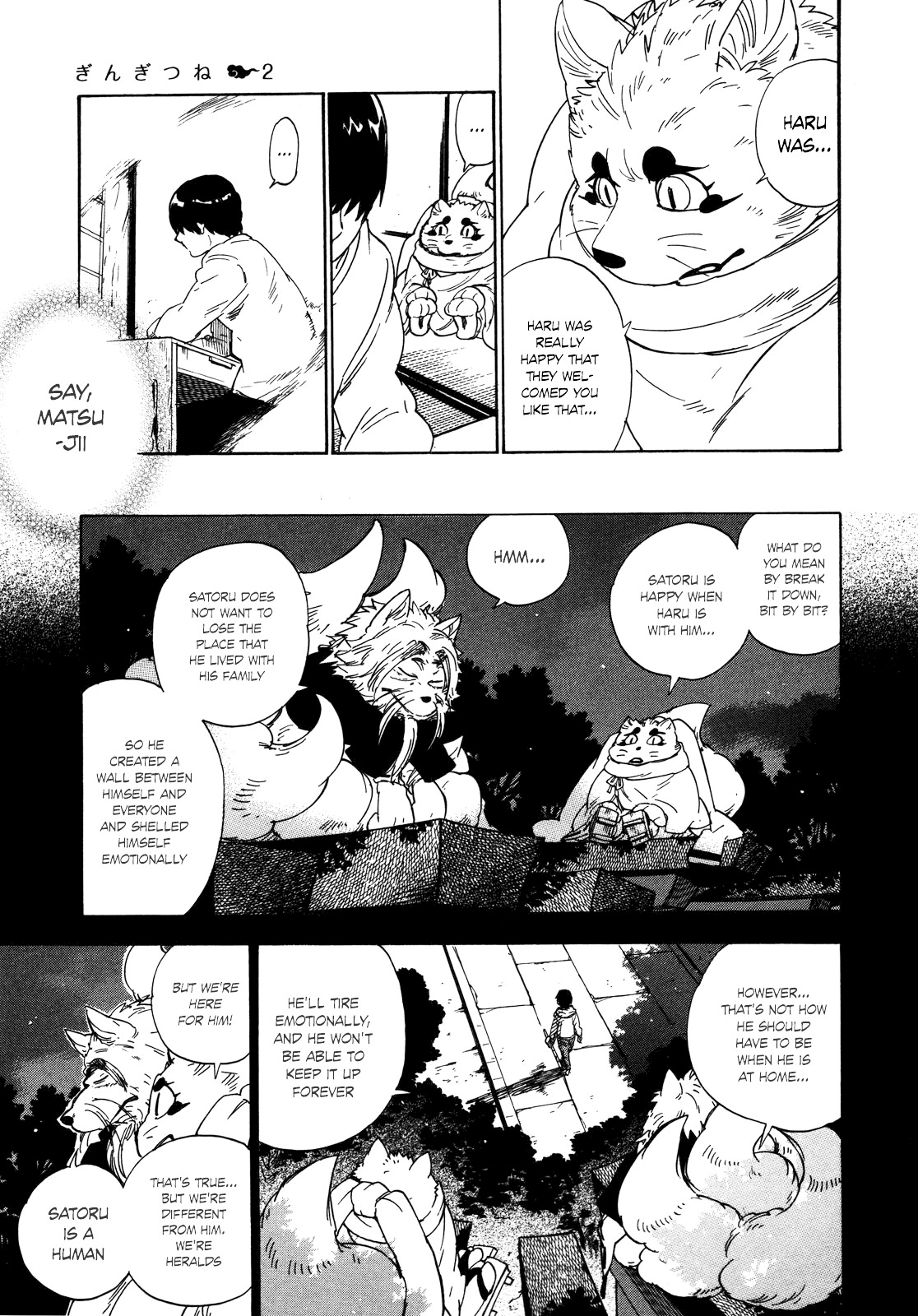 Gingitsune Chapter 8 page 31 - Chapter 8 : What kind of face am I making?