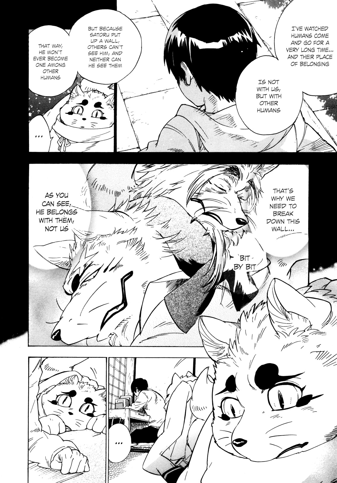 Gingitsune Chapter 8 page 32 - Chapter 8 : What kind of face am I making?