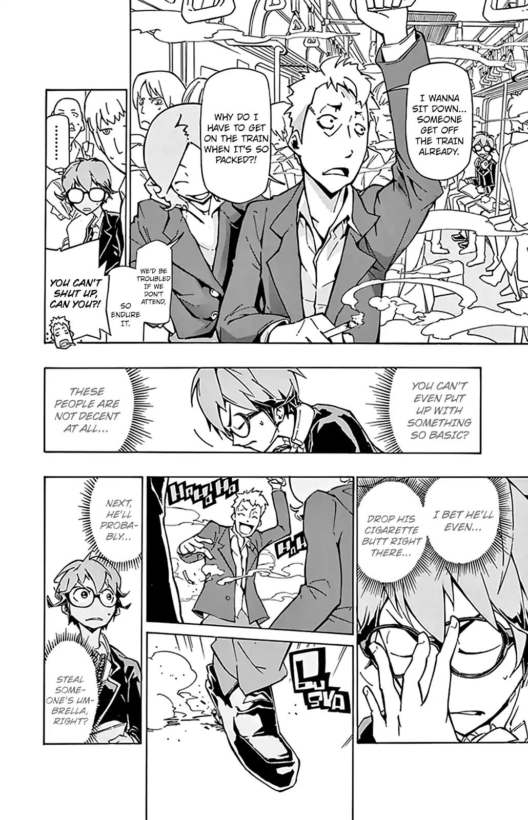 Ginpaku no Paladin - Seikishi Chapter 1 page 14 - Chapter 1: Button