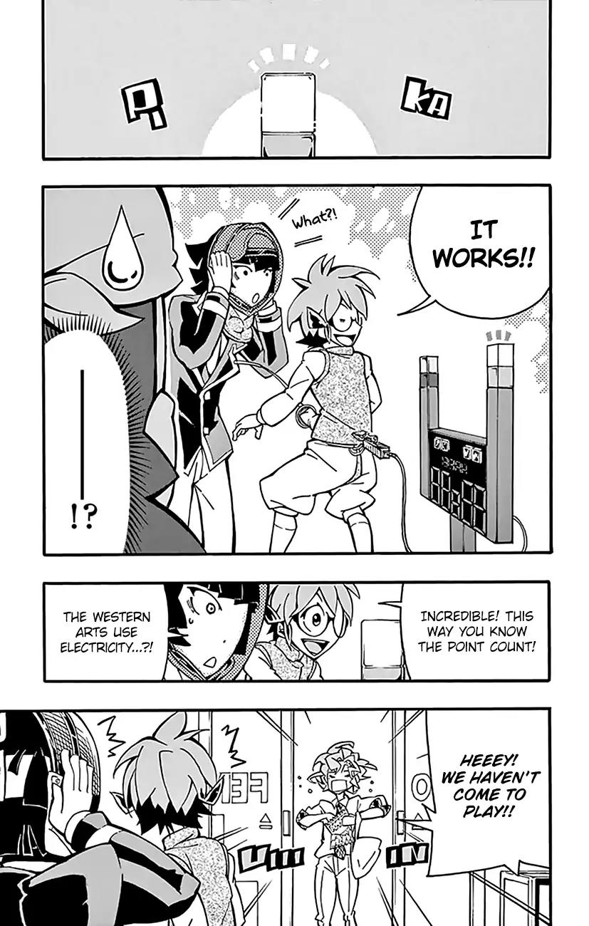 Ginpaku no Paladin - Seikishi Chapter 10 page 12 - Chapter 10: Hakusei High School Fencing Club