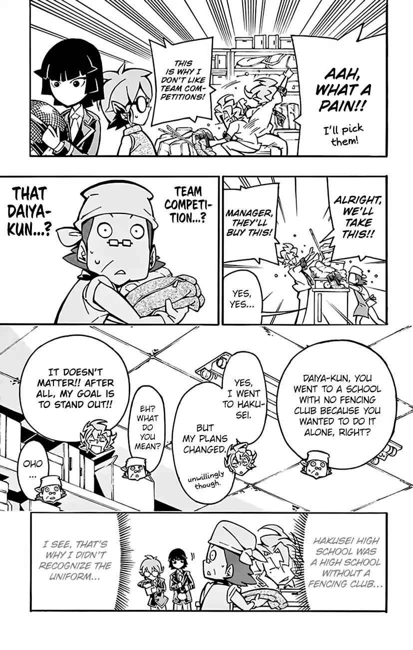 Ginpaku no Paladin - Seikishi Chapter 10 page 16 - Chapter 10: Hakusei High School Fencing Club