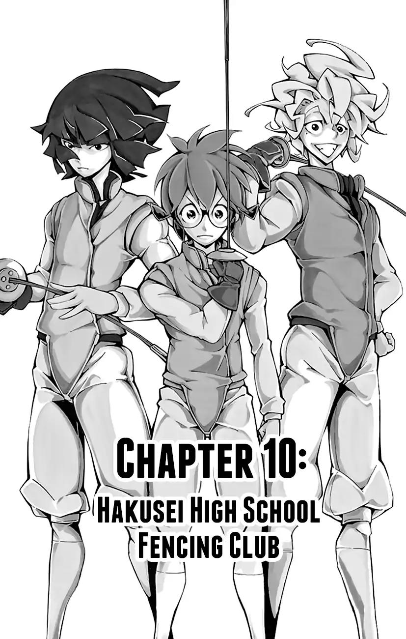 Ginpaku no Paladin - Seikishi Chapter 10 page 2 - Chapter 10: Hakusei High School Fencing Club