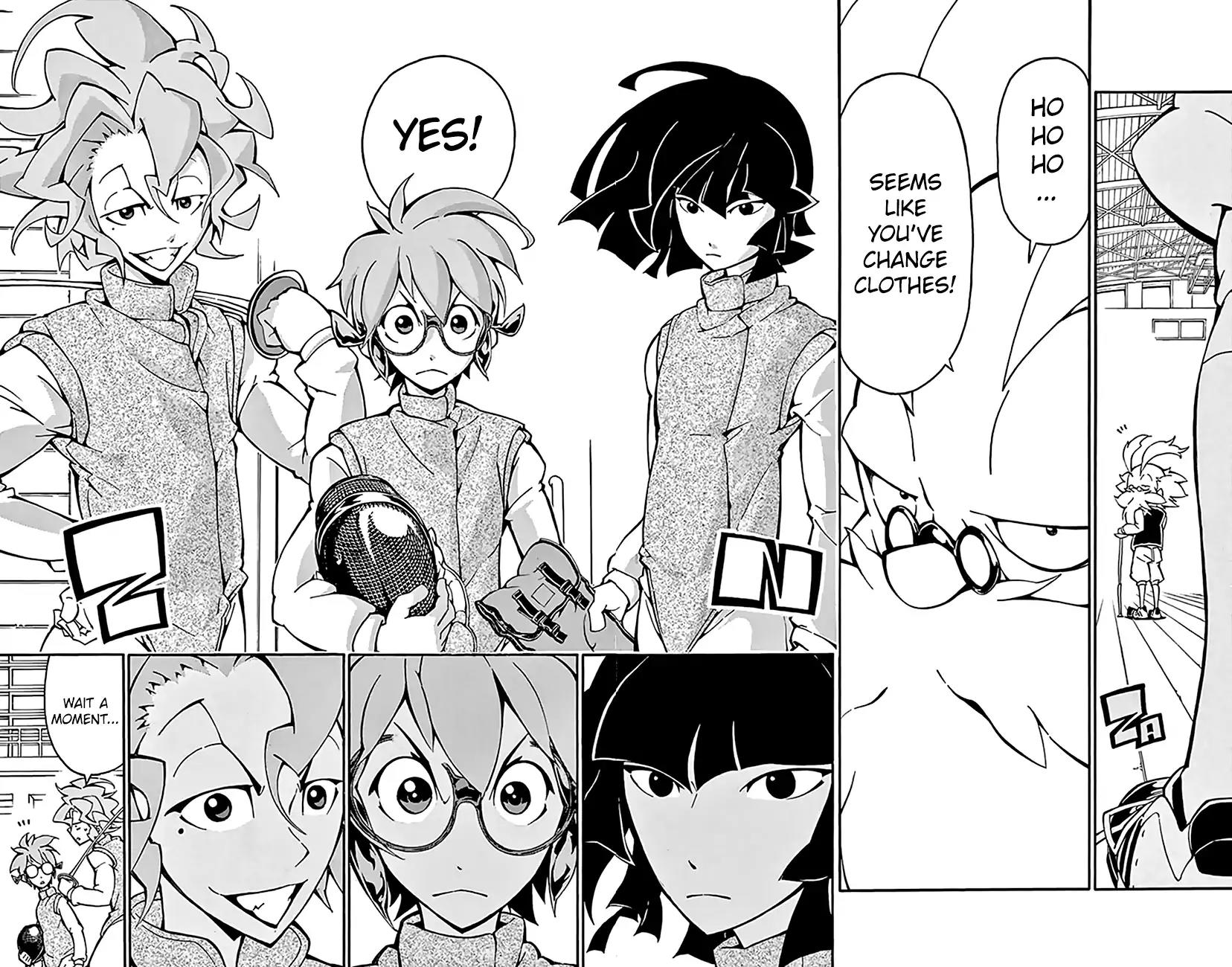 Ginpaku no Paladin - Seikishi Chapter 10 page 20 - Chapter 10: Hakusei High School Fencing Club