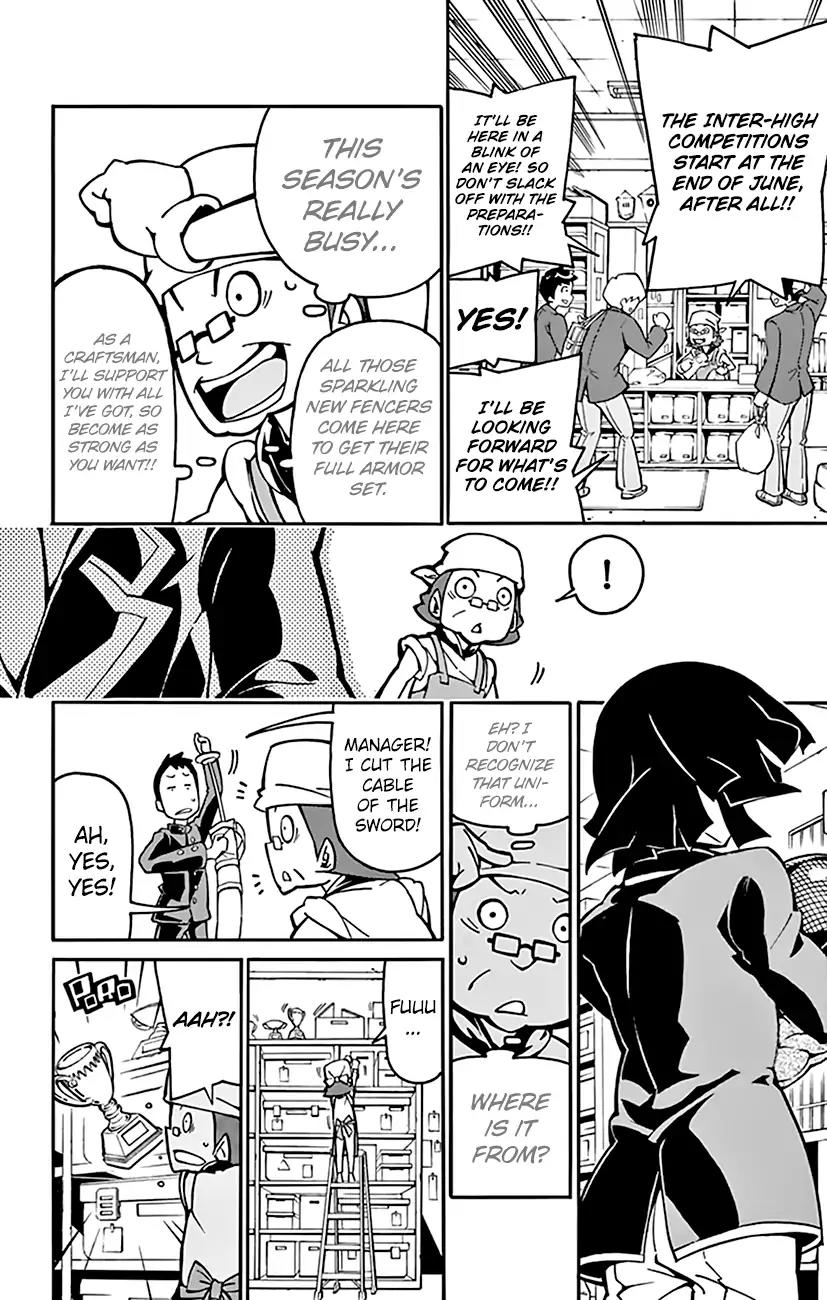 Ginpaku no Paladin - Seikishi Chapter 10 page 5 - Chapter 10: Hakusei High School Fencing Club