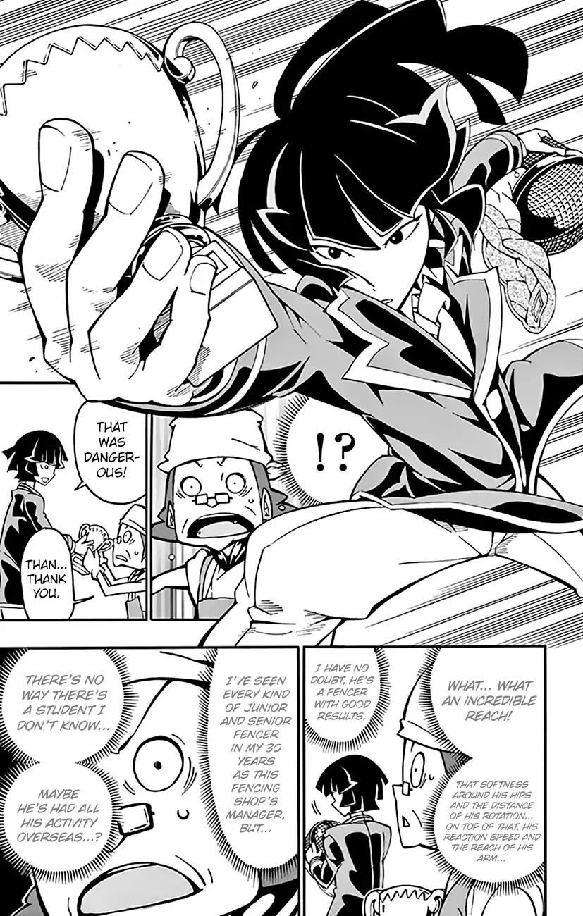 Ginpaku no Paladin - Seikishi Chapter 10 page 6 - Chapter 10: Hakusei High School Fencing Club