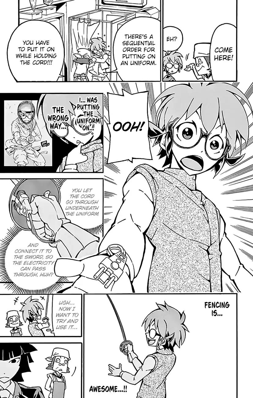 Ginpaku no Paladin - Seikishi Chapter 10 page 8 - Chapter 10: Hakusei High School Fencing Club