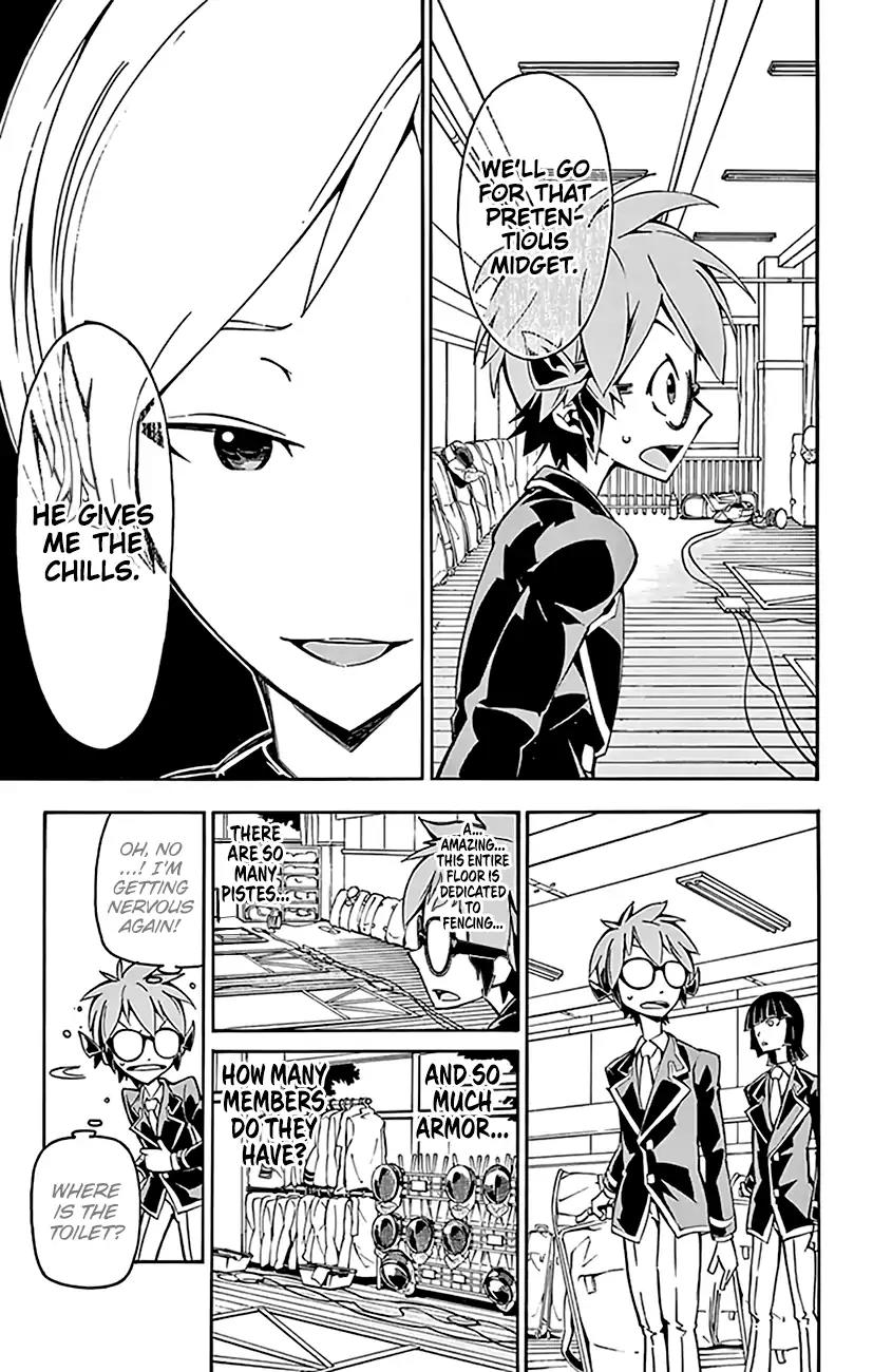 Ginpaku no Paladin - Seikishi Chapter 14 page 11 - Chapter 14: Kaisei High School