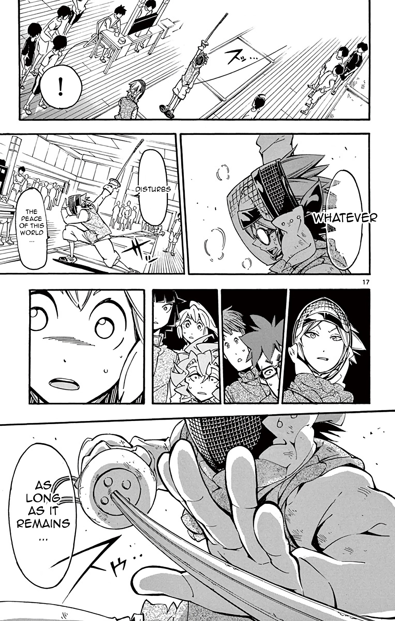 Ginpaku no Paladin - Seikishi Chapter 25 page 17 - Chapter 25: Scan