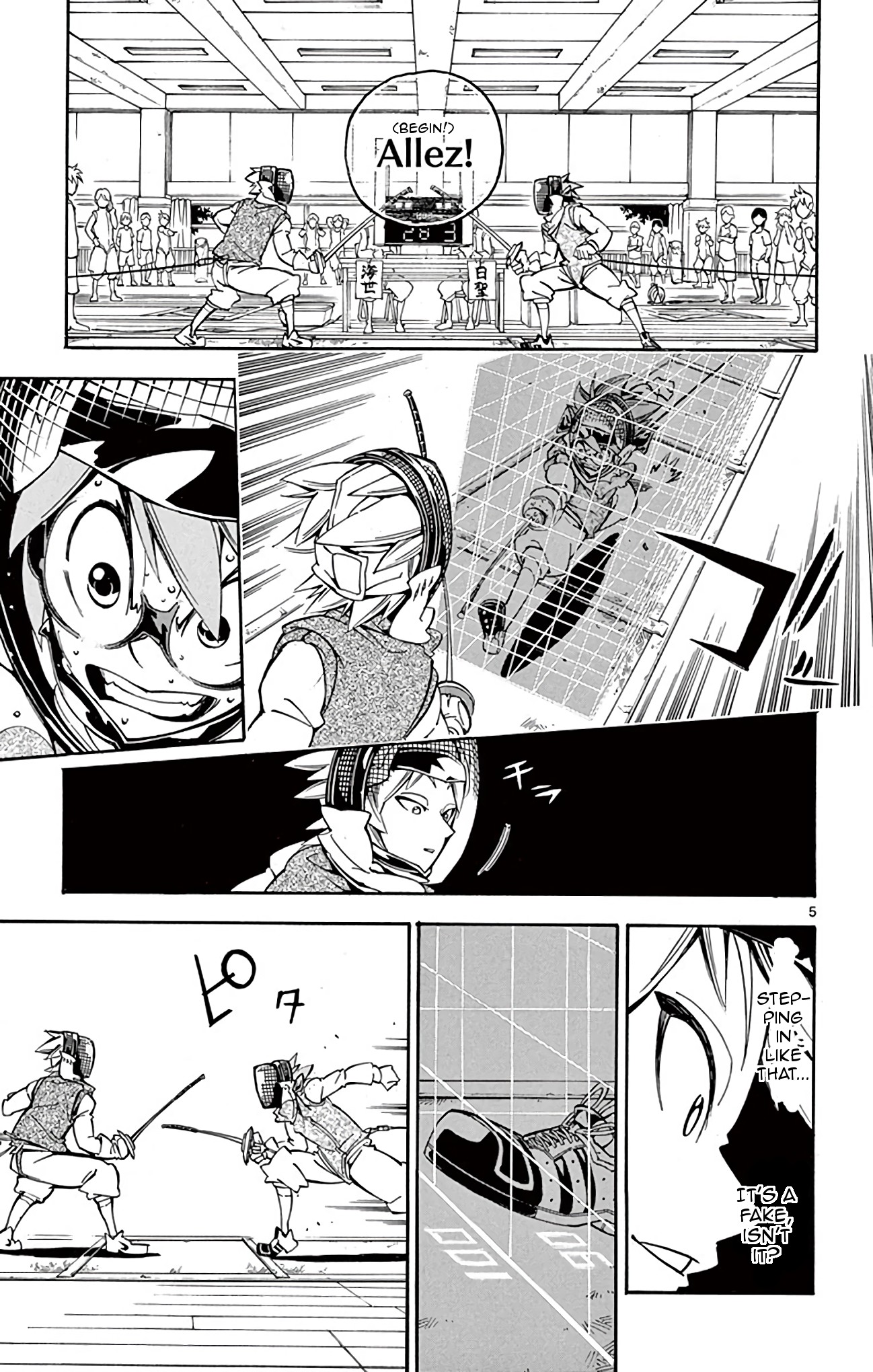 Ginpaku no Paladin - Seikishi Chapter 25 page 5 - Chapter 25: Scan