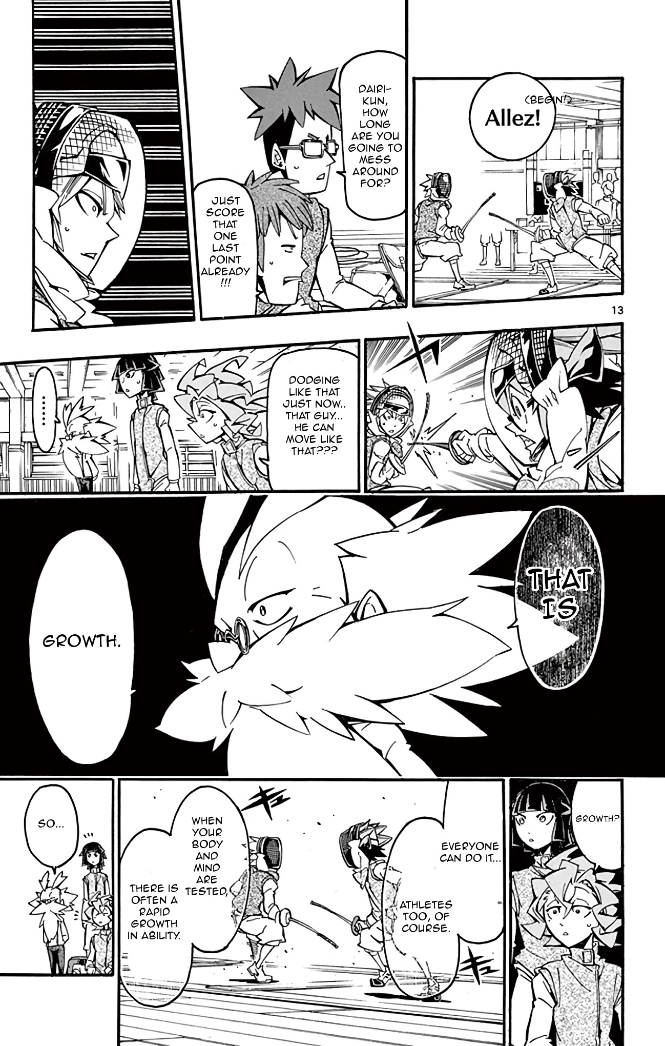 Ginpaku no Paladin - Seikishi Chapter 26 page 13 - Chapter 26: Growth