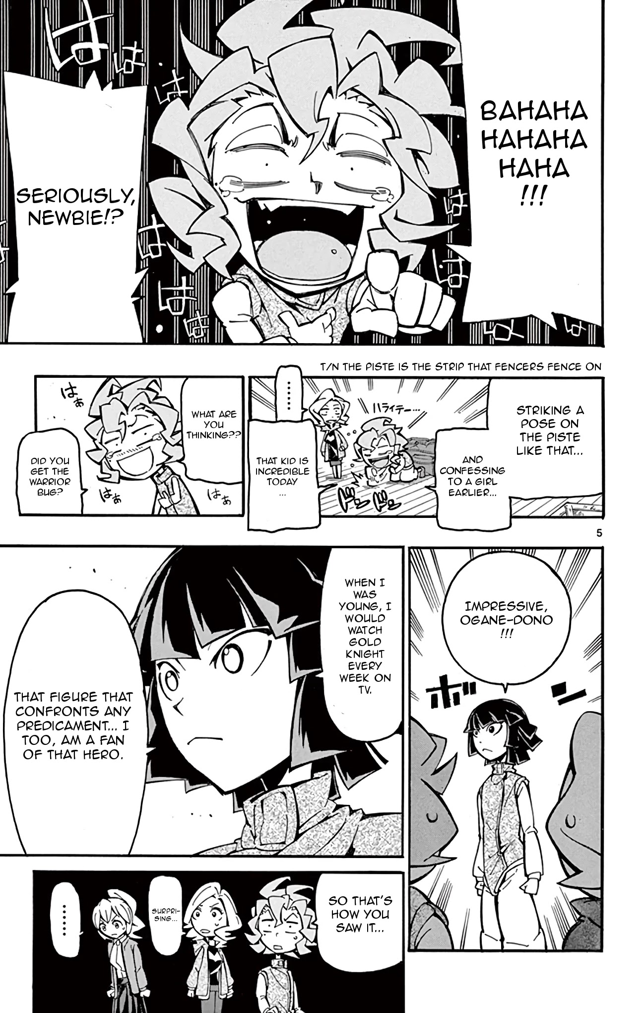 Ginpaku no Paladin - Seikishi Chapter 26 page 5 - Chapter 26: Growth