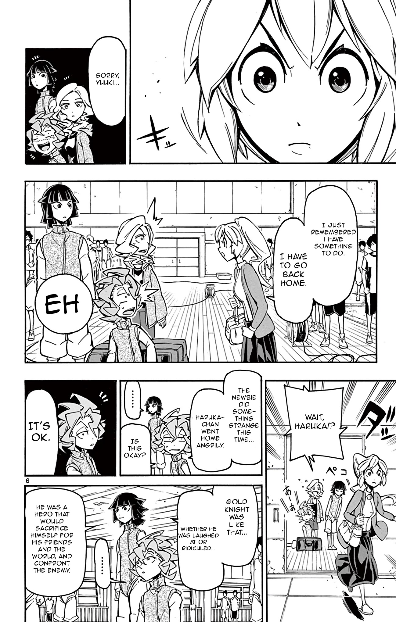 Ginpaku no Paladin - Seikishi Chapter 26 page 6 - Chapter 26: Growth