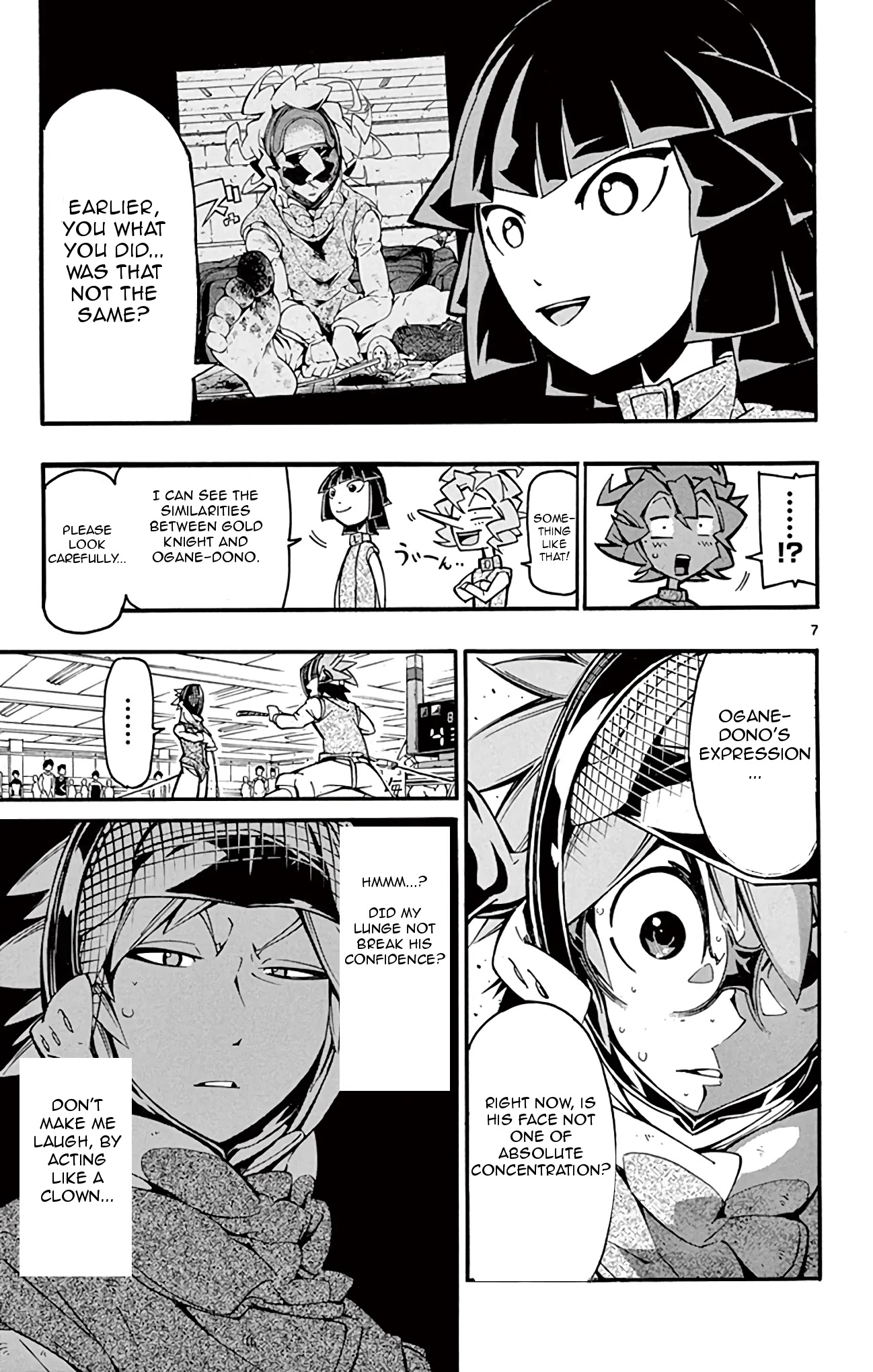 Ginpaku no Paladin - Seikishi Chapter 26 page 7 - Chapter 26: Growth