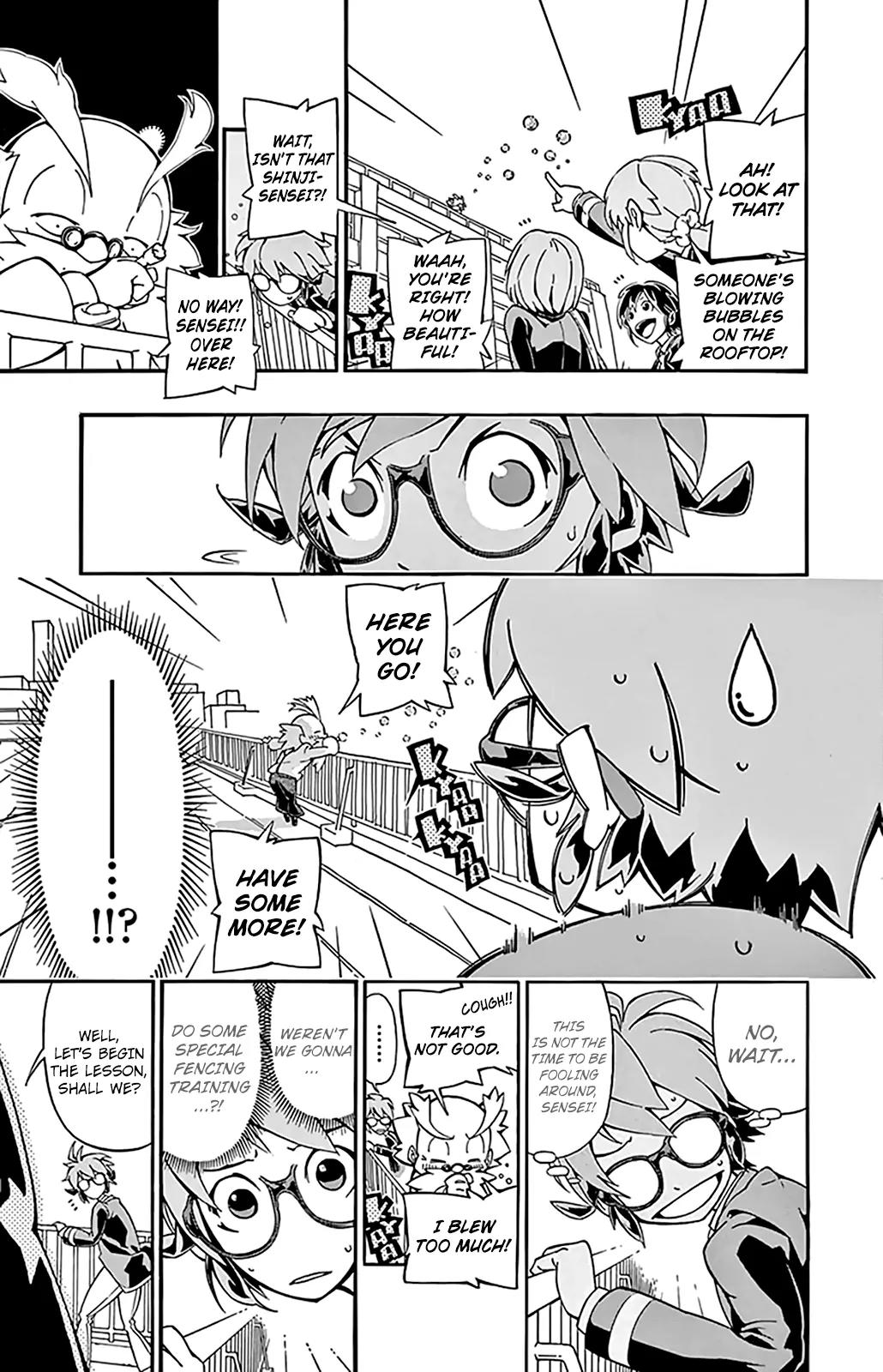 Ginpaku no Paladin - Seikishi Chapter 4 page 8 - Chapter 4: Rooftop