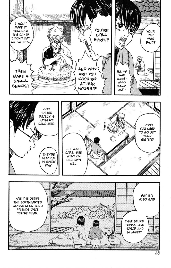Gintama Chapter 1 page 35 - Chapter 1 : There is no evil in those with a natural perm.