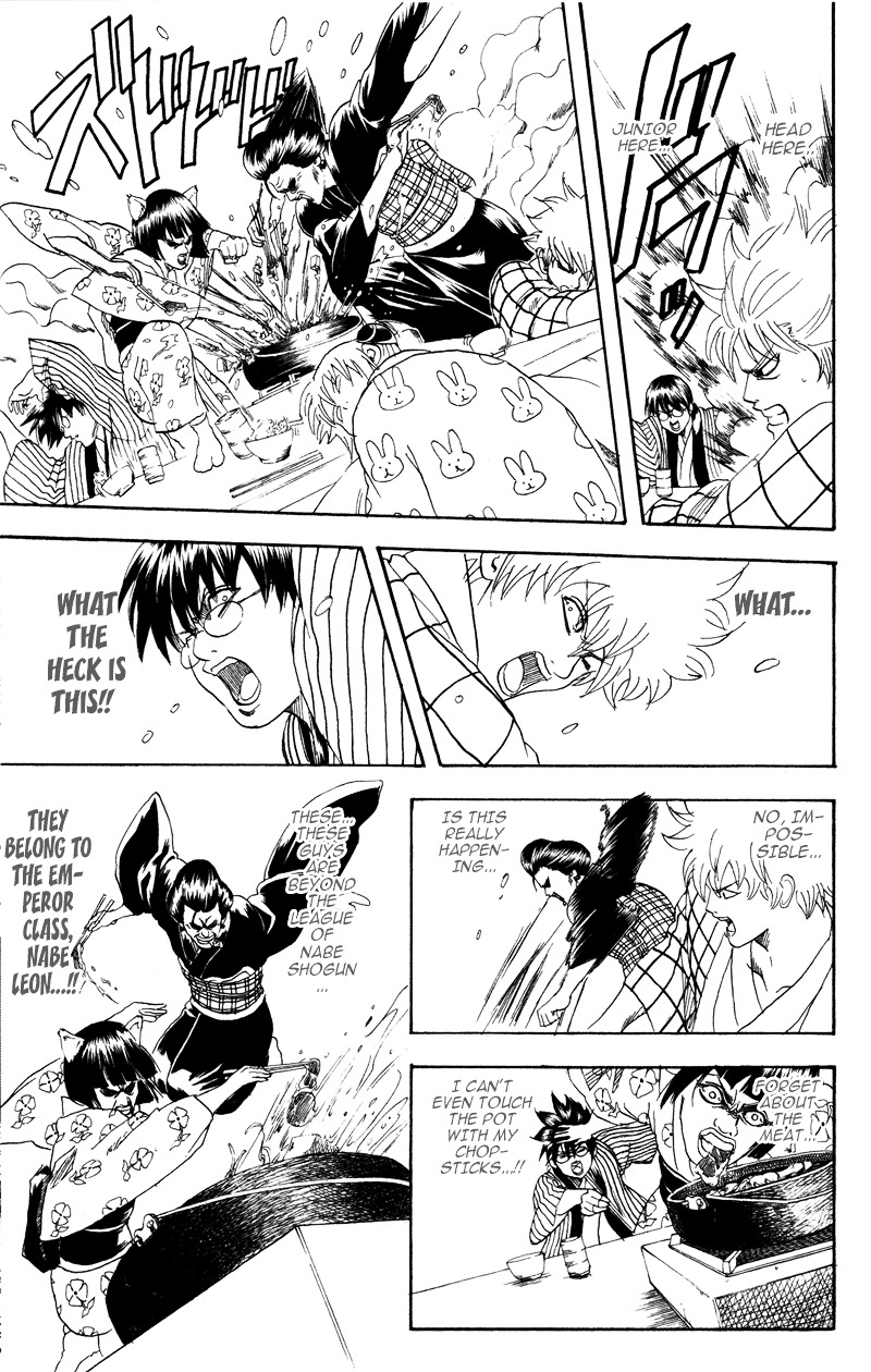 Gintama Chapter 100 page 17 - Chapter 100 : Lesson 100: Nabemono Is A Reflection Of Life.
