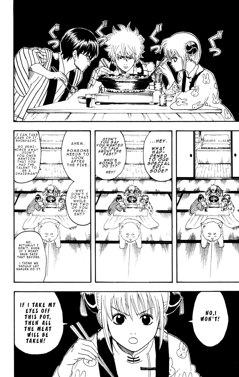Gintama Chapter 100 page 2 - Chapter 100 : Lesson 100: Nabemono Is A Reflection Of Life.