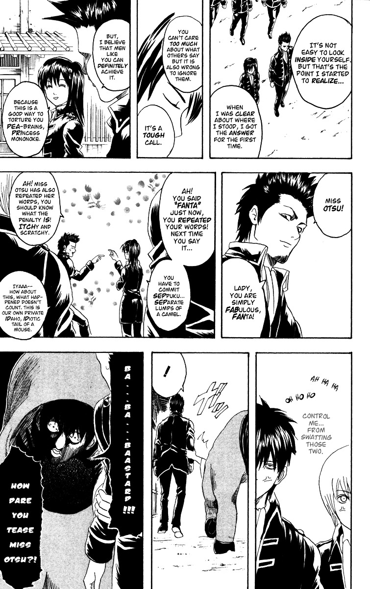 Gintama Chapter 101 page 15 - Chapter 101 : Lesson 101: Be Careful Of The Captain For A Day. Frau Rottenmaier!