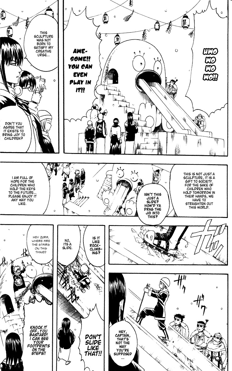 Gintama Chapter 103 page 11 - Chapter 103 : Lesson 103: Only Children Get Excited When They See The Snow.