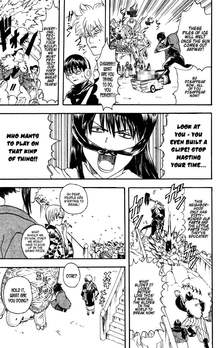 Gintama Chapter 103 page 19 - Chapter 103 : Lesson 103: Only Children Get Excited When They See The Snow.