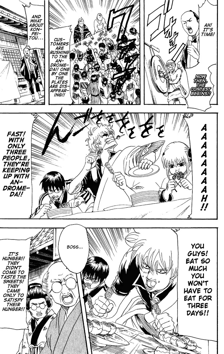 Gintama Chapter 109 page 10 - Chapter 109 : Dango Over Flowers