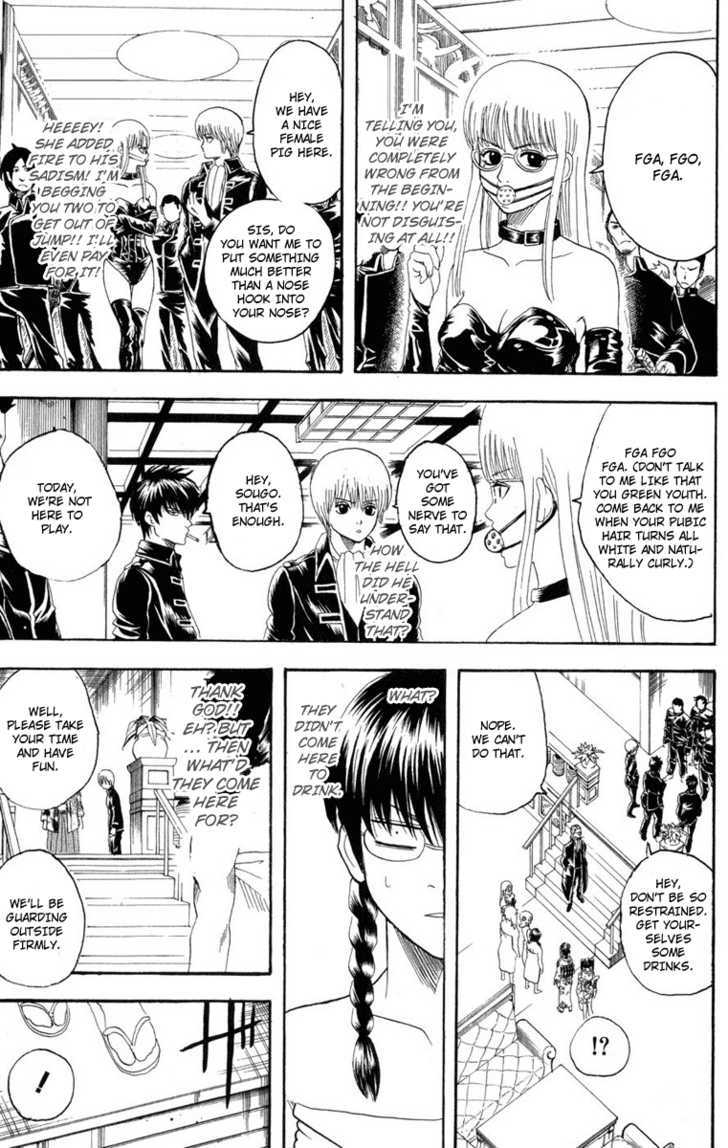Gintama Chapter 128 page 3 - Chapter 128 : Luck Has Nothing To Do With People's Social Status.