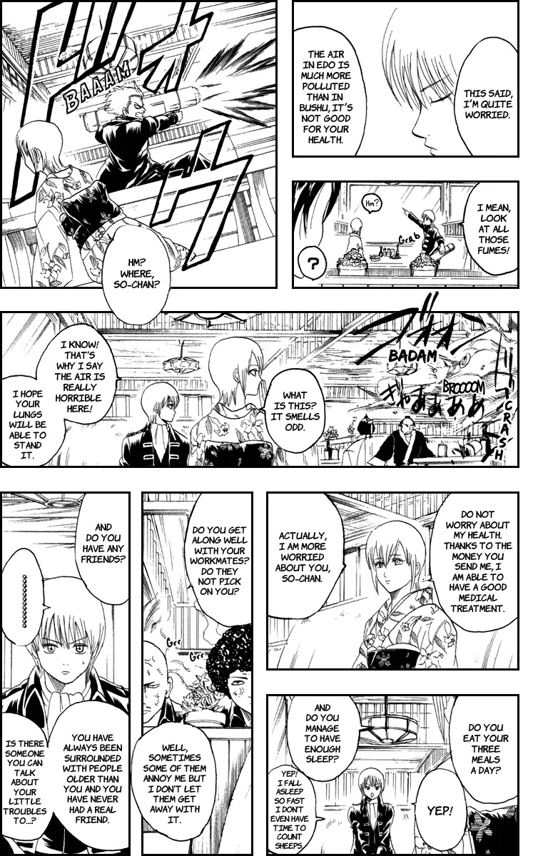 Gintama Chapter 129 page 10 - Chapter 129 : Sometimes We Are So Concentrated On Counting Sheeps That We Forget To Fall Asleep