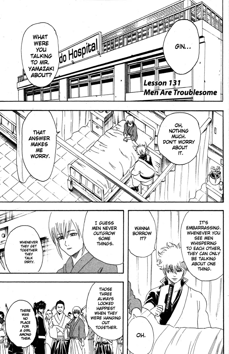 Gintama Chapter 131 page 9 - Chapter 131 : Men Are Troublesome