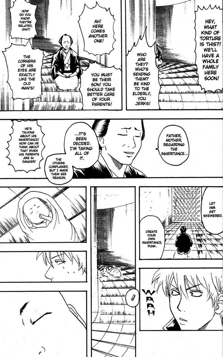 Gintama Chapter 136 page 17 - Chapter 136 : Even a Villain Could Be Somebody's Daddy