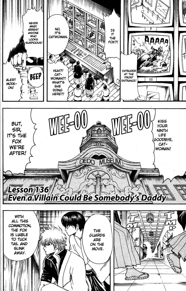 Gintama Chapter 136 page 2 - Chapter 136 : Even a Villain Could Be Somebody's Daddy