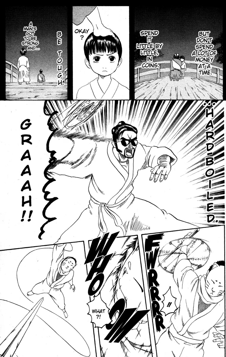 Gintama Chapter 137 page 15 - Chapter 137 : A Hard-Boiled Egg Doesn't Get Crushed