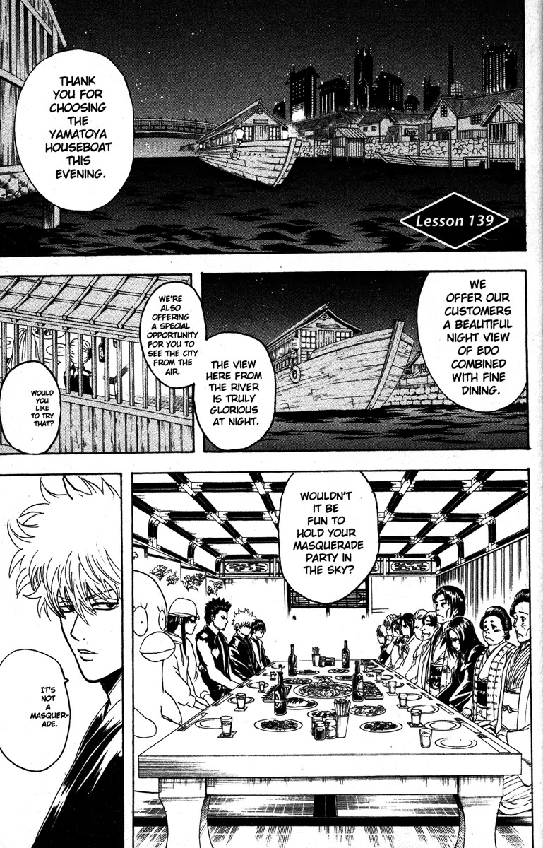 Gintama Chapter 139 page 1 - Chapter 139 : A Blind Date Is Fun Until Just Before It Starts