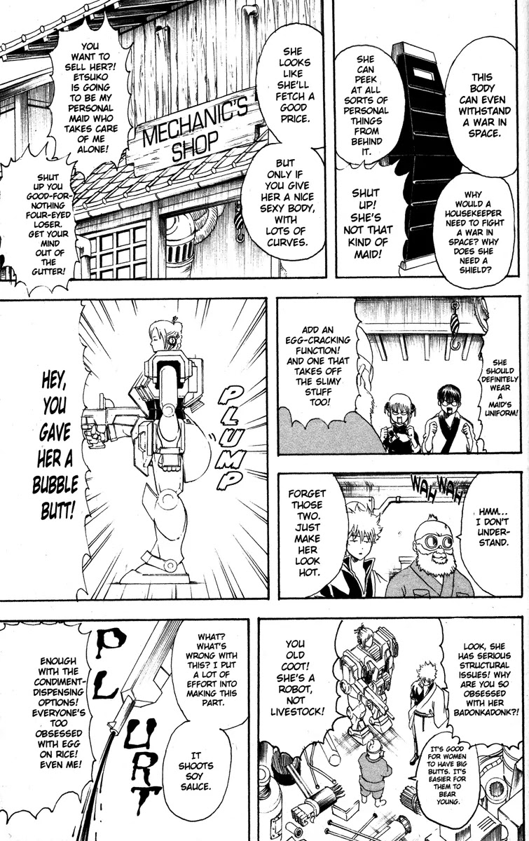 Gintama Chapter 140 page 21 - Chapter 140 : Please Cooperate in Separating the Trash