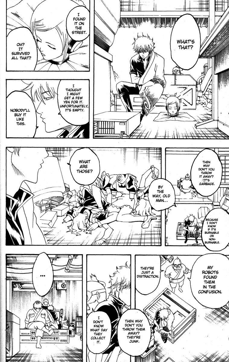 Gintama Chapter 146 page 16 - Chapter 146 : Some Data Cannot Be Deleted