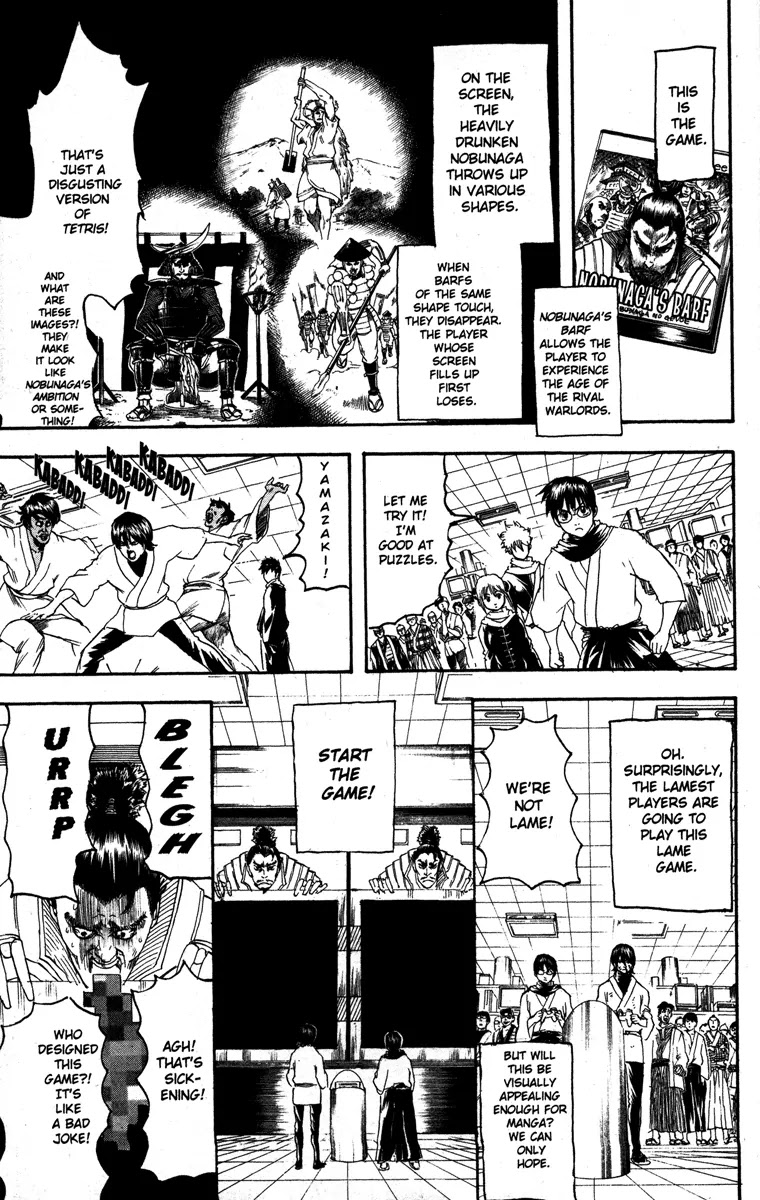 Gintama Chapter 148 page 9 - Chapter 148 : Don't Spend Your Whole Day Off Playing Video Games