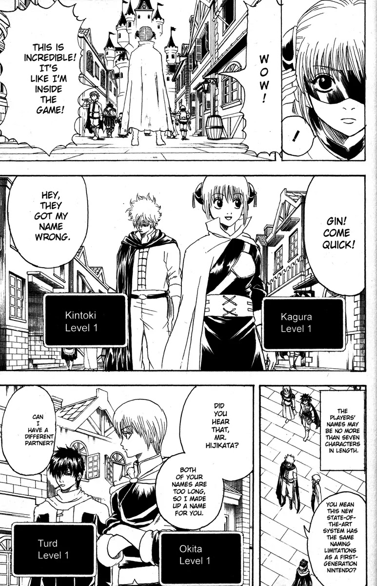 Gintama Chapter 149 page 11 - Chapter 149 : Life and Video Games Are Full of Bugs